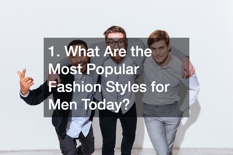 men wearing casual clothes