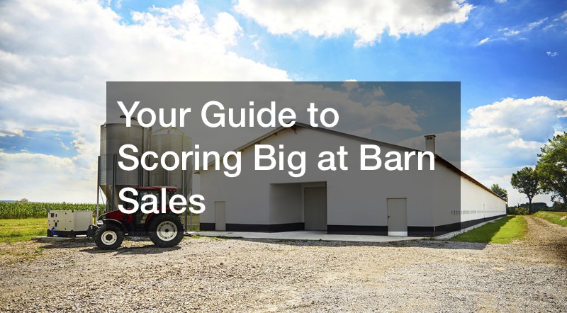 Your Guide to Scoring Big at Barn Sales