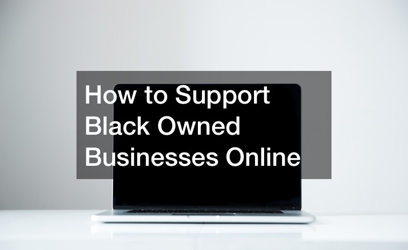 How to Support Black Owned Businesses Online